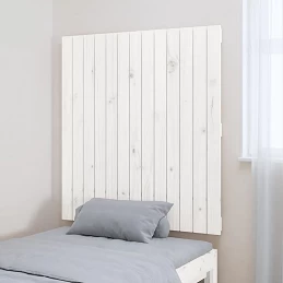 Acquista Testiera da Parete Bianca 82,5x3x90cm in Legno Massello di Pino con riferimento GHV-824904 della ditta GARDENHOME