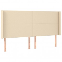 Acquista Testiera a LED Crema 203x23x118/128 cm in Tessuto con riferimento GHV-3123795 della ditta GARDENHOME