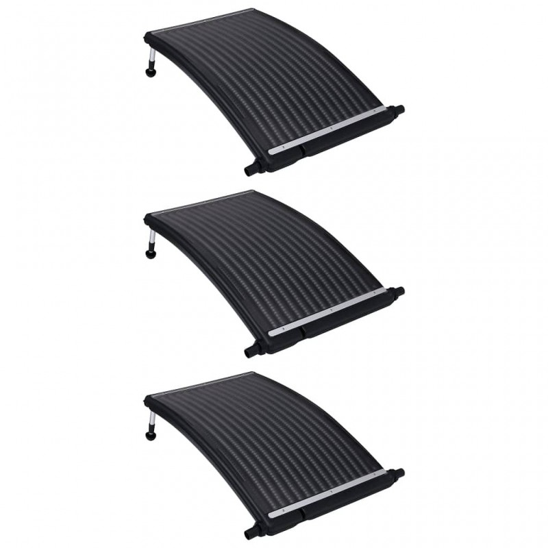 Acquista Pannelli Solari Termici Curvi per Piscina 3 pz 110x65 cm con riferimento GHV-3095463 della ditta GARDENHOME