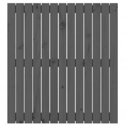 Acquista Testiera da Parete Grigia 82,5x3x90cm in Legno Massello di Pino con riferimento GHV-824905 della ditta GARDENHOME
