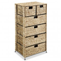 Acquista Armadietto Portaoggetti 6 Cesti 47x37x100 cm Giacinto d'Acqua con riferimento GHV-245493 della ditta GARDENHOME