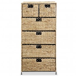 Acquista Armadietto Portaoggetti 6 Cesti 47x37x100 cm Giacinto d'Acqua con riferimento GHV-245493 della ditta GARDENHOME