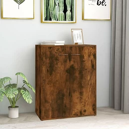 Acquista Credenza Rovere Fumo 60x30x75 cm in Legno Multistrato con riferimento GHV-815378 della ditta GARDENHOME