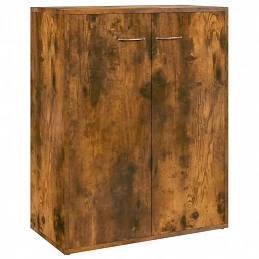 Acquista Credenza Rovere Fumo 60x30x75 cm in Legno Multistrato con riferimento GHV-815378 della ditta GARDENHOME