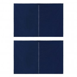Acquista Parete per Tendostruttura in PE 2 pz con Cerniera Blu con riferimento GHV-45116 della ditta GARDENHOME