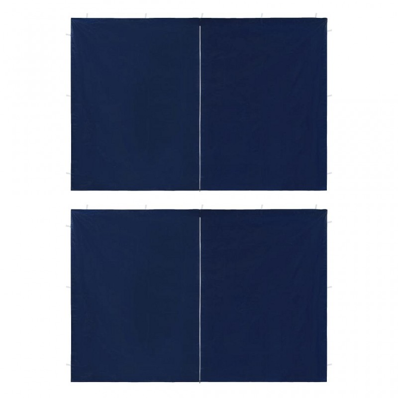 Acquista Parete per Tendostruttura in PE 2 pz con Cerniera Blu con riferimento GHV-45116 della ditta GARDENHOME
