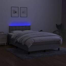 Acquista Letto a Molle Materasso e LED Grigio Chiaro 120x200 cm Tessuto con riferimento GHV-3133461 della ditta GARDENHOME