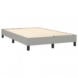 Acquista Letto a Molle Materasso e LED Grigio Chiaro 120x200 cm Tessuto con riferimento GHV-3133461 della ditta GARDENHOME
