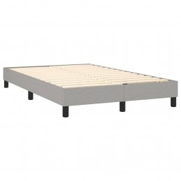 Acquista Letto a Molle Materasso e LED Grigio Chiaro 120x200 cm Tessuto con riferimento GHV-3133141 della ditta GARDENHOME