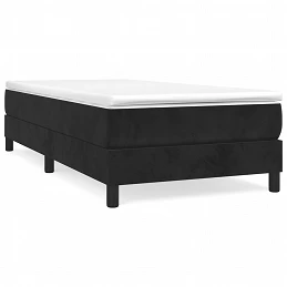 Acquista Giroletto a Molle con Materasso Nero 80x200 cm in Velluto con riferimento GHV-3144299 della ditta GARDENHOME