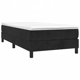 Acquista Giroletto a Molle con Materasso Nero 80x200 cm in Velluto con riferimento GHV-3144299 della ditta GARDENHOME