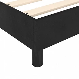 Acquista Giroletto a Molle con Materasso Nero 80x200 cm in Velluto con riferimento GHV-3144299 della ditta GARDENHOME