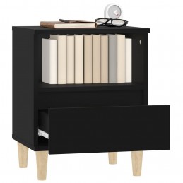Acquista Comodino Nero 40x35x50 cm con riferimento GHV-821796 della ditta GARDENHOME