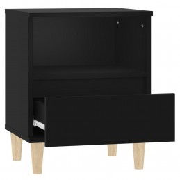 Acquista Comodino Nero 40x35x50 cm con riferimento GHV-821796 della ditta GARDENHOME