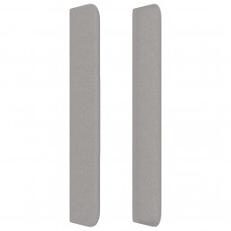 Acquista Testiera ad Orecchio Grigio Chiaro 93x16x118/128 cm in Tessuto con riferimento GHV-3119898 della ditta GARDENHOME
