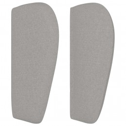 Acquista Testiera ad Orecchio Grigio Chiaro 203x23x78/88 cm in Tessuto con riferimento GHV-3117502 della ditta GARDENHOME
