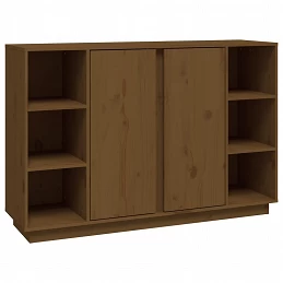 Acquista Credenza Miele 120x35x80 cm in Legno Massello di Pino con riferimento GHV-814502 della ditta GARDENHOME