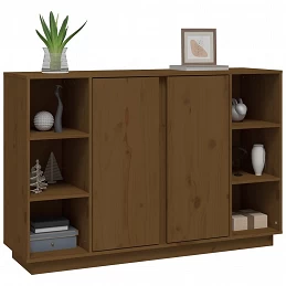 Acquista Credenza Miele 120x35x80 cm in Legno Massello di Pino con riferimento GHV-814502 della ditta GARDENHOME