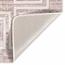 Acquista Tappeto Lavabile 190x300 cm Beige Antiscivolo con riferimento GHV-337944 della ditta GARDENHOME