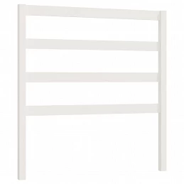 Acquista Testiera per Letto Bianca 95x4x100 cm in Legno Massello di Pino con riferimento GHV-822233 della ditta GARDENHOME