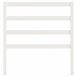 Acquista Testiera per Letto Bianca 95x4x100 cm in Legno Massello di Pino con riferimento GHV-822233 della ditta GARDENHOME