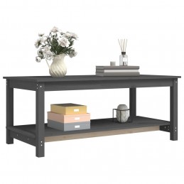 Acquista Tavolino da Salotto Grigio 110x55x45 cm Legno Massello di Pino con riferimento GHV-822274 della ditta GARDENHOME