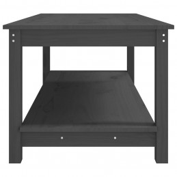 Acquista Tavolino da Salotto Grigio 110x55x45 cm Legno Massello di Pino con riferimento GHV-822274 della ditta GARDENHOME