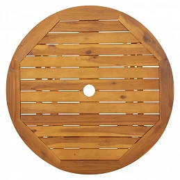 Acquista Tavolo da Giardino Pieghevole 70 cm in Massello di Acacia con riferimento GHV-313596 della ditta GARDENHOME