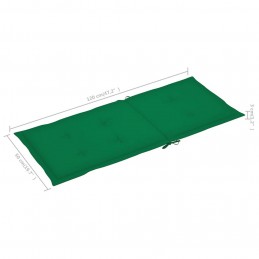 Acquista Sedie da Giardino Pieghevoli 3 pz con Cuscini Acacia Massello con riferimento GHV-3064094 della ditta GARDENHOME