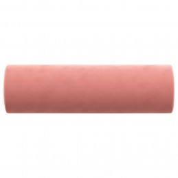 Acquista Cuscini Decorativi 2 pz Rosa Ø15x50 cm in Velluto con riferimento GHV-349512 della ditta GARDENHOME