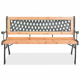 Acquista Panchina da Giardino 122 cm in Legno con riferimento GHV-40262 della ditta GARDENHOME