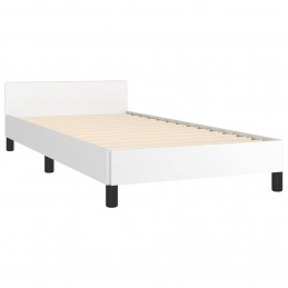 Acquista Giroletto con Testiera Bianco 100x200 cm in Similpelle con riferimento GHV-347484 della ditta GARDENHOME