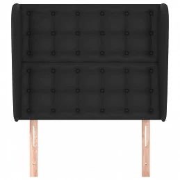 Acquista Testiera ad Orecchio Nera 83x23x118/128 cm in Similpelle con riferimento GHV-3118028 della ditta GARDENHOME