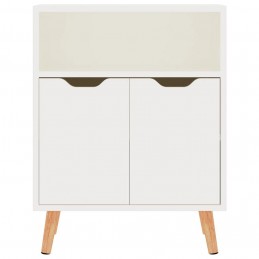 Acquista Credenza Bianco Lucido 60x30x72 cm in Truciolato con riferimento GHV-326828 della ditta GARDENHOME