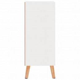 Acquista Credenza Bianco Lucido 60x30x72 cm in Truciolato con riferimento GHV-326828 della ditta GARDENHOME