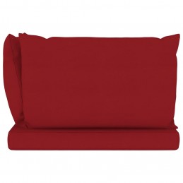 Acquista Cuscini per Divano Pallet 3 pz Rosso Vino in Tessuto con riferimento GHV-315073 della ditta GARDENHOME