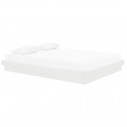 Acquista Giroletto Bianco in Legno Massello 150x200 cm 5FT King Size con riferimento GHV-819913 della ditta GARDENHOME