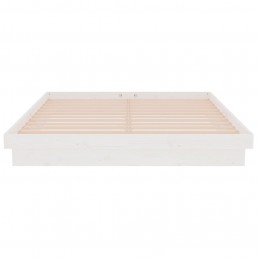 Acquista Giroletto Bianco in Legno Massello 150x200 cm 5FT King Size con riferimento GHV-819913 della ditta GARDENHOME