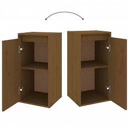 Acquista Pensili Marrone Miele 2pz 30x30x60 cm in Legno Massello di Pino con riferimento GHV-813492 della ditta GARDENHOME