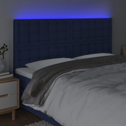 Acquista Testiera a LED blu 200x5x118/128cm in Tessuto con riferimento GHV-3122886 della ditta GARDENHOME