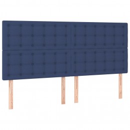 Acquista Testiera a LED blu 200x5x118/128cm in Tessuto con riferimento GHV-3122886 della ditta GARDENHOME