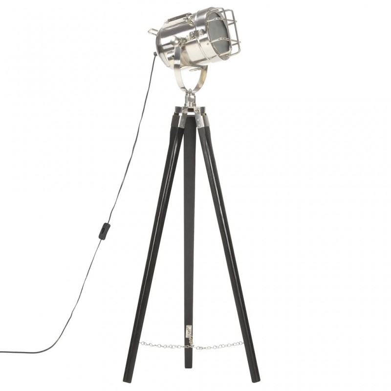 Acquista Lampada a Treppiede a Pavimento Nera in Legno di Mango 97 cm con riferimento GHV-286110 della ditta GARDENHOME