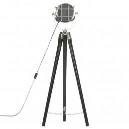 Acquista Lampada a Treppiede a Pavimento Nera in Legno di Mango 97 cm con riferimento GHV-286110 della ditta GARDENHOME