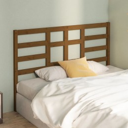 Acquista Testiera per Letto Miele 166x4x104 cm in Legno Massello di Pino con riferimento GHV-818153 della ditta GARDENHOME