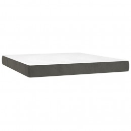 Acquista Letto a Molle con Materasso e LED Grigio Scuro 180x200 cm con riferimento GHV-3136318 della ditta GARDENHOME