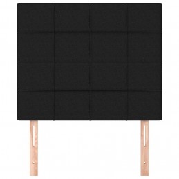 Acquista Testiera 2 pz Nera 80x5x78/88 cm in Tessuto con riferimento GHV-3116308 della ditta GARDENHOME