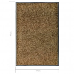 Acquista Zerbino Lavabile Marrone 60x90 cm con riferimento GHV-323434 della ditta GARDENHOME