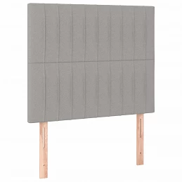 Acquista Testiera a LED Grigio Chiaro 100x5x118/128 cm in Tessuto con riferimento GHV-3122652 della ditta GARDENHOME