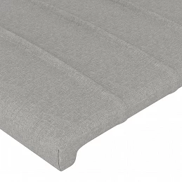 Acquista Testiera a LED Grigio Chiaro 100x5x118/128 cm in Tessuto con riferimento GHV-3122652 della ditta GARDENHOME