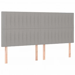 Acquista Giroletto a Molle con Materasso Grigio Chiaro 200x200cm Tessuto con riferimento GHV-3128149 della ditta GARDENHOME